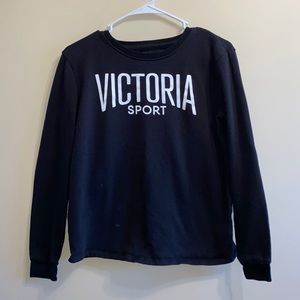 Victoria’s Secret Sport Long Sleeve Black Shirt